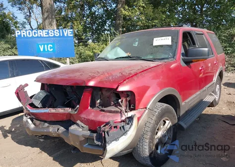 2003 Ford Expedition Eddie Bauer from USA, damaged, VIN 1FMPU18L13LC40681